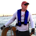 Tracy Spinney, a Blue Water Sailing School Instructor